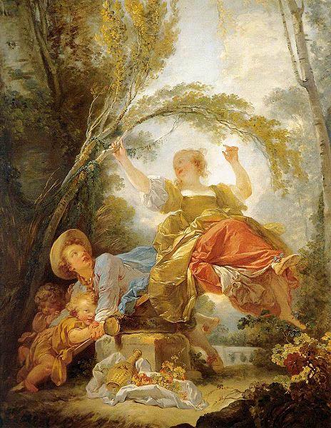 Jean-Honore Fragonard The See-Saw China oil painting art